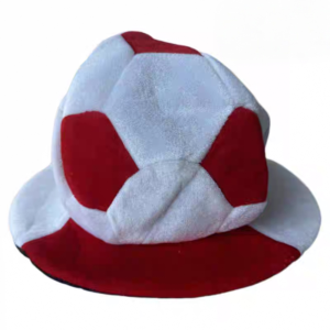 soccer team color themed soccer ball hat