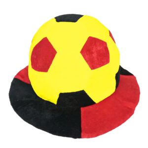 soccer team color themed soccer ball hat
