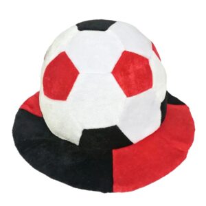 soccer team color themed soccer ball hat