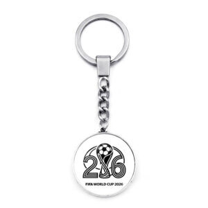 2026 us canada mexico world cup double sided keychain