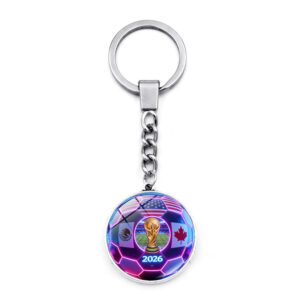2026 us canada mexico world cup double sided keychain
