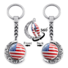2026 fifa world cup rotating moon soccer keychain (team options)