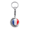 2026 fifa world cup rotating moon soccer keychain (team options)