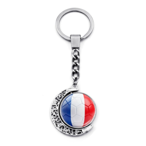 2026 fifa world cup rotating moon soccer keychain (team options)