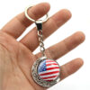 2026 fifa world cup rotating moon soccer keychain (team options)
