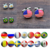 2026 world cup team flag men's cufflinks