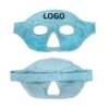reusable gel beads hot/cold pack face mask w/plush backing (复制)