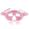 reusable gel beads hot/cold pack face mask w/plush backing (复制)