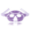 reusable gel beads hot/cold pack face mask w/plush backing (复制)