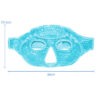 reusable gel beads hot/cold pack face mask w/plush backing (复制)