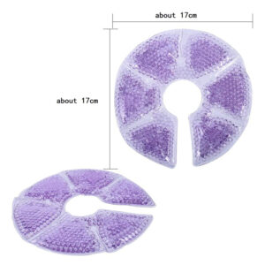 reusable hot cold gel breast therapy pads for postpartum recovery
