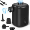 rechargeable mini electric air pump for inflatables