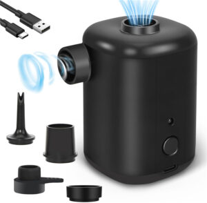 rechargeable mini electric air pump for inflatables