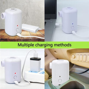 rechargeable mini electric air pump for inflatables