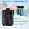 rechargeable air pump inflatables