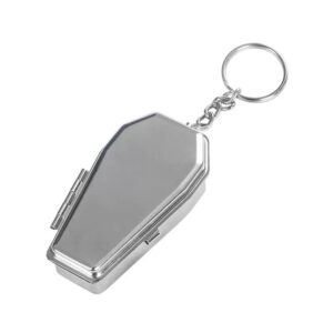 little box portable ashtray w/key chain