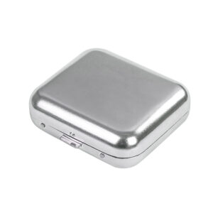 portable stainless steel ashtray w/lid