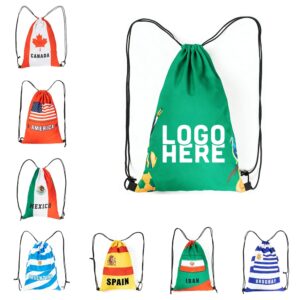 football drawstring bag