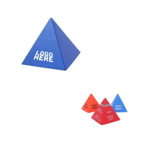 4 sided pu foam pyramid stress reliever
