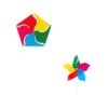 5 color custom pinwheel toy 5 color custom pinwheel toy