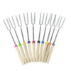 extendable bbq fork set with storage bag
