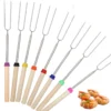 extendable bbq fork set with storage bag
