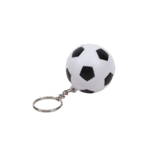 sports ball stress reliever keychain