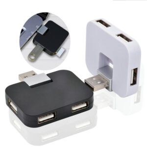 4 port rotating mini usb 2.0 hub