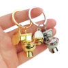 mini toilet stool shape novelty keychain