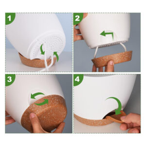 self watering indoor/outdoor plant pot