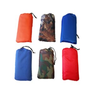 3 in 1 multi functional waterproof camouflage hooded rain poncho