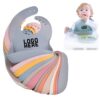 food grade silicone waterproof baby bib