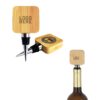 bamboo wine stopper w/built in opener