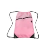 drawstring backpack w/zipper pocket drawstring backpack w/zipper pocket