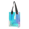 holographic iridescent tote bag