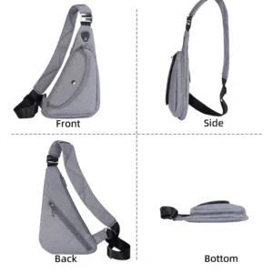 casual chest crossbody bag