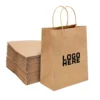 reusable kraft paper bag