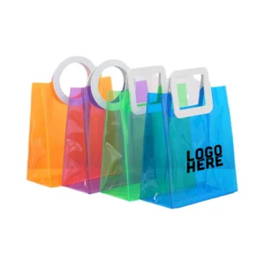 custom clear gift bag