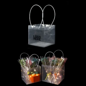 transparent plastic party bag