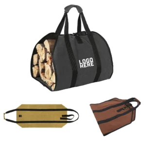outdoor firewood tote bag