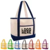 hand held canvas bag