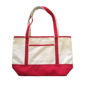 hand held canvas bag