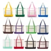 hand held canvas bag