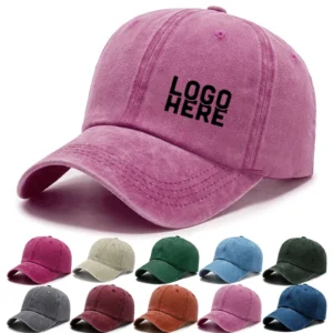 washed cotton custom cap washed cotton custom cap