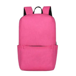 stylish simple color backpack outdoor