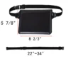 adjustable waterproof fanny bag