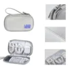 portable travel cable storage bag