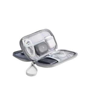 portable travel cable storage bag