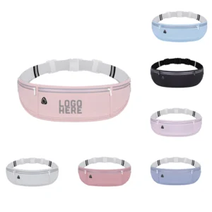breathable and adjustable fitness waist belt bag