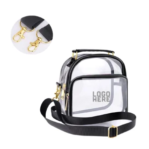 clear transparent crossbody bag
